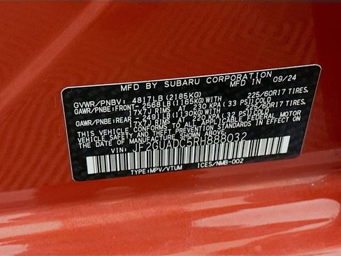 Used 2024 Subaru Crosstrek 2.0i Premium image 12