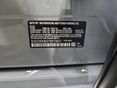 New 2026 BMW X7 xDrive40i w/ M Sport Package image 37