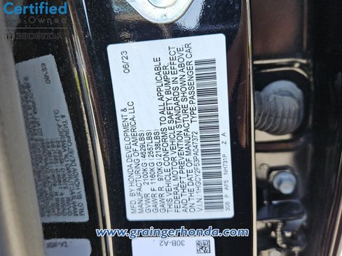 Certified 2023 Honda Accord Sport image 14