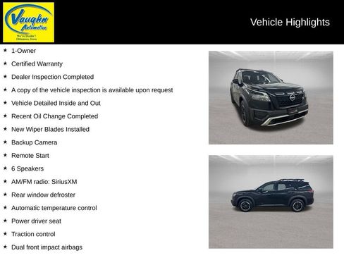 Used 2023 Nissan Pathfinder Rock Creek AWD/4WD image 2