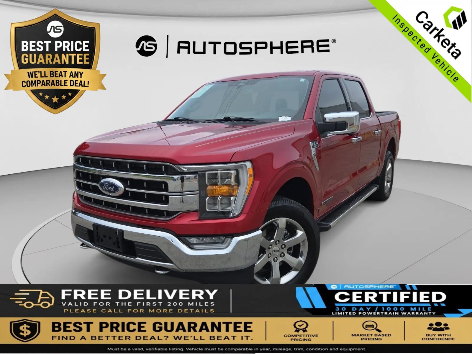 Used 2022 Ford F150 Lariat w/ Max Trailer Tow Package AWD/4WD image 1