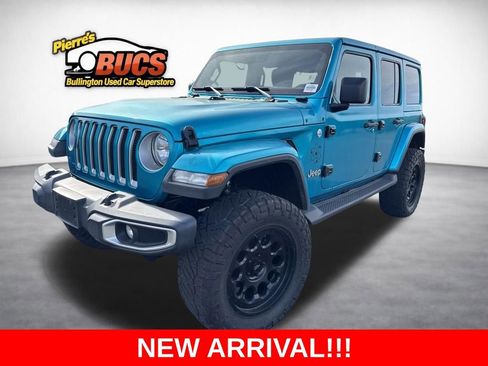Used 2018 Jeep Wrangler Unlimited Sahara w/ Cold Weather Group AWD/4WD image 1