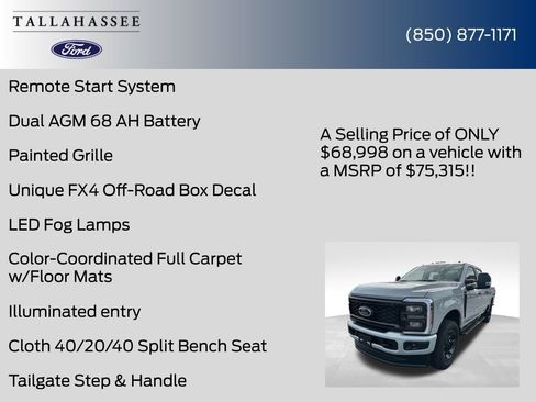 New 2026 Ford F250 XL w/ STX Appearance Package image 47