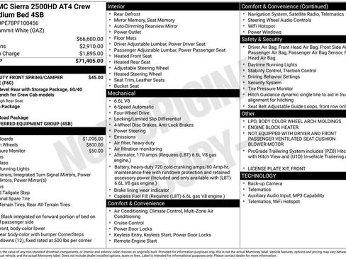 Used 2023 GMC Sierra 2500 AT4 AWD/4WD image 6