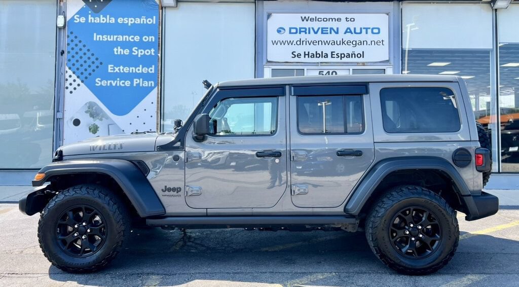 Used 2021 Jeep Wrangler Unlimited Sport AWD/4WD image 2