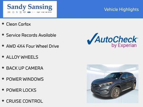 Used 2017 Hyundai Tucson SE Plus AWD/4WD image 8