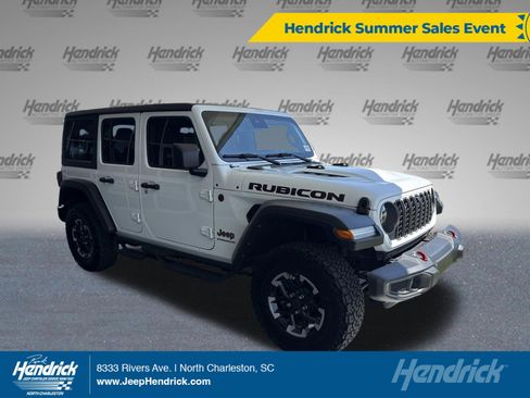 Used 2024 Jeep Wrangler Unlimited Rubicon w/ Technology Group AWD/4WD image 1