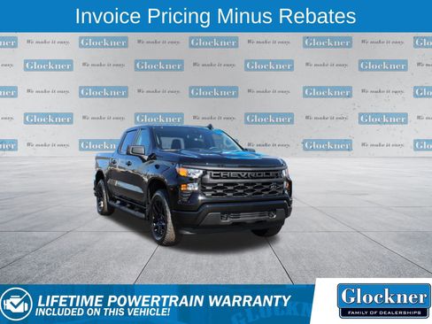 New 2026 Chevrolet Silverado 1500 Custom w/ Turbomax Blackout Package image 1