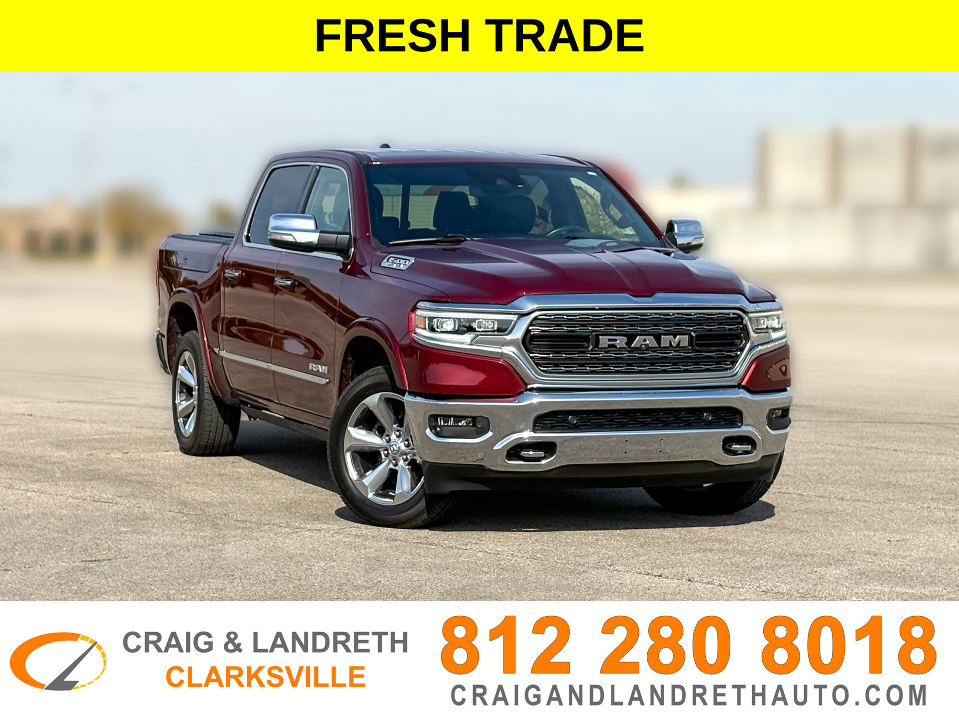 Used 2019 RAM 1500 Limited AWD/4WD image 1