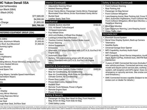 Certified 2023 GMC Yukon Denali AWD/4WD image 36