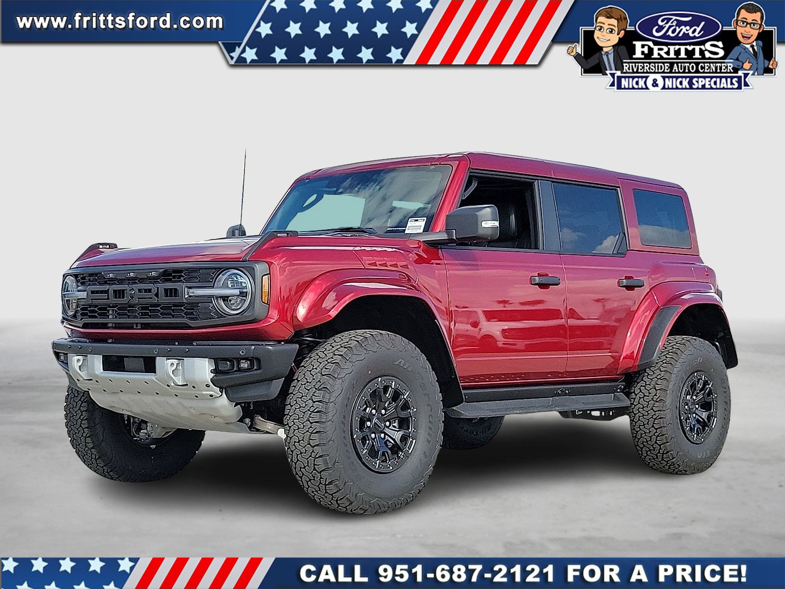 New 2026 Ford Bronco Raptor w/ Interior Carbon Fiber Pack AWD/4WD image 1