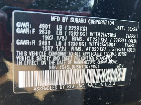 New 2026 Subaru Forester Sport AWD/4WD image 17