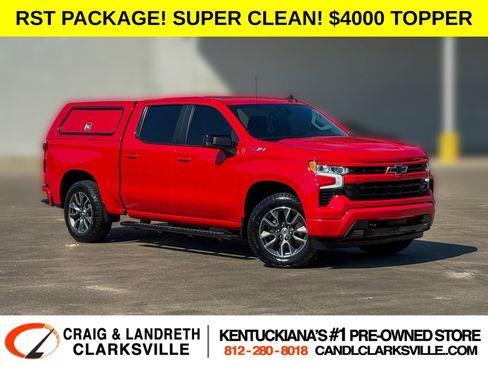Used 2022 Chevrolet Silverado 1500 RST w/ Z71 Off-Road Package AWD/4WD image 1