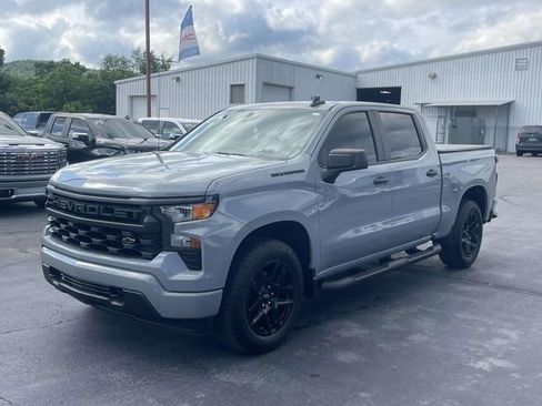 Certified 2024 Chevrolet Silverado 1500 Custom w/ Turbomax Blackout Package RWD image 1