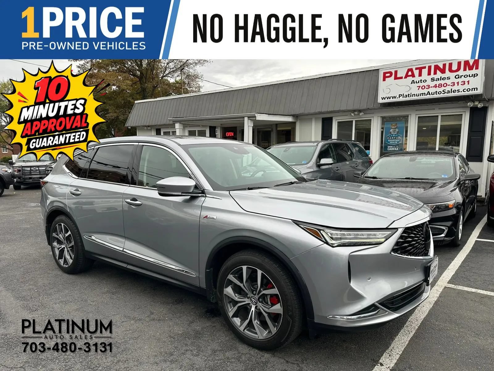 Used 2022 Acura MDX w/ Technology Package AWD/4WD image 1