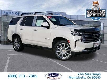 Used 2022 Chevrolet Tahoe High Country