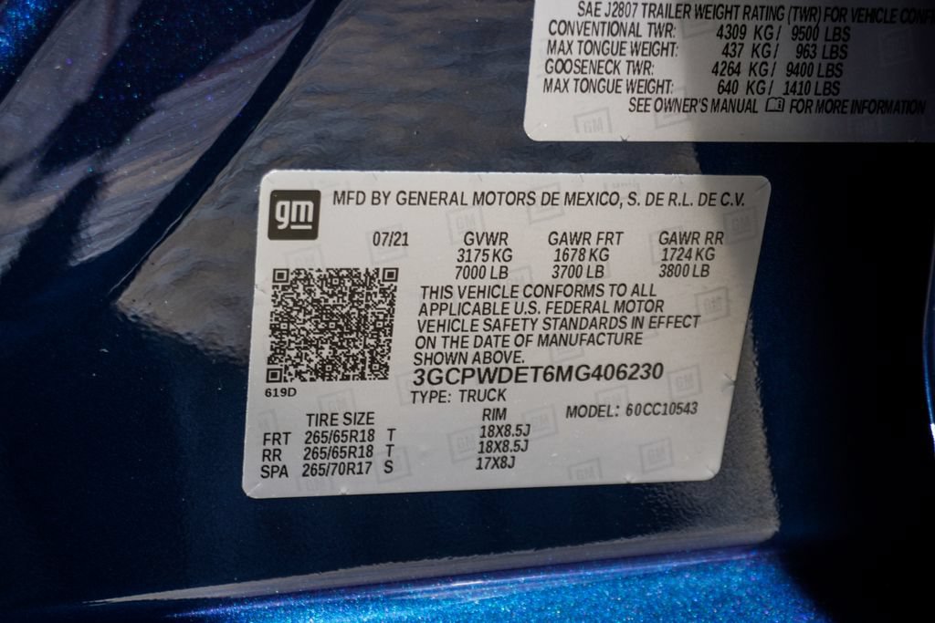 Used 2021 Chevrolet Silverado 1500 RST RWD image 37