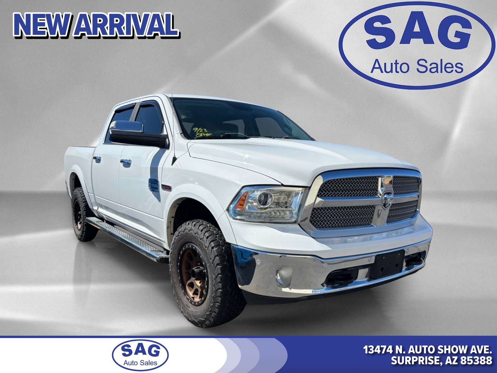 Used 2015 RAM 1500 Laramie Longhorn w/ Convenience Group AWD/4WD image 1