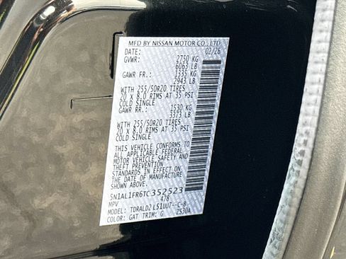Certified 2026 INFINITI QX60 Luxe w/ Cargo Package FWD image 36