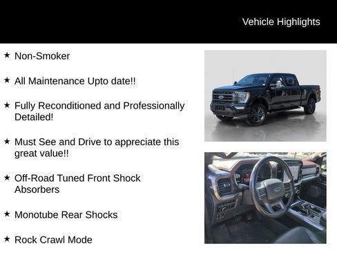 Used 2023 Ford F150 Lariat w/ Equipment Group 502A High image 26