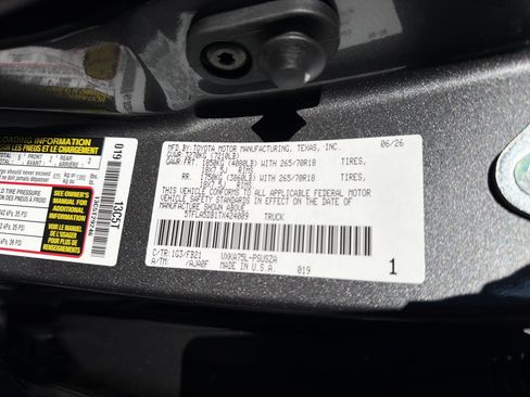 New 2026 Toyota Tundra SR5 AWD/4WD image 12