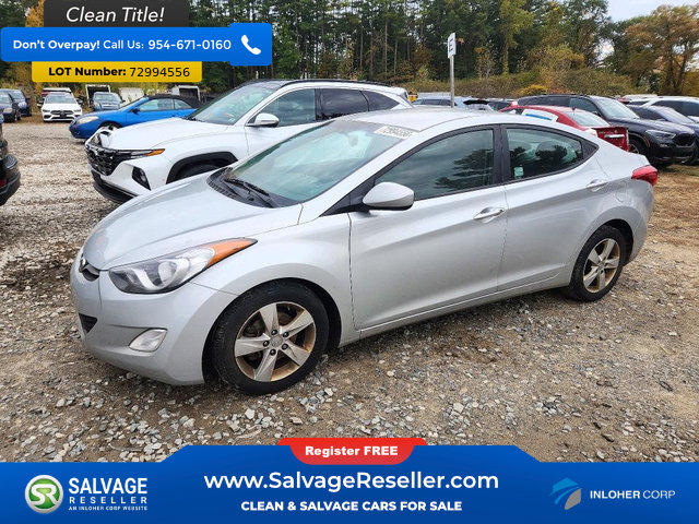 Used 2013 Hyundai Elantra GLS w/ Preferred Pkg FWD image 1