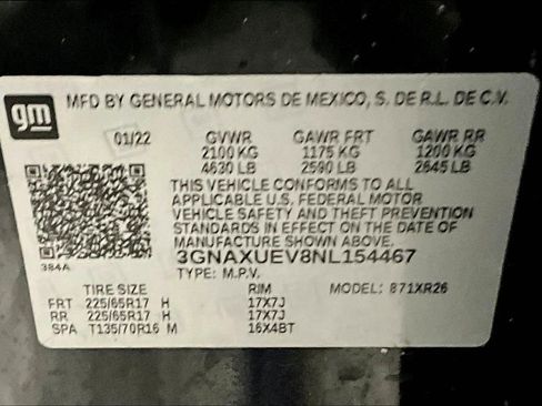 Used 2022 Chevrolet Equinox LT image 19