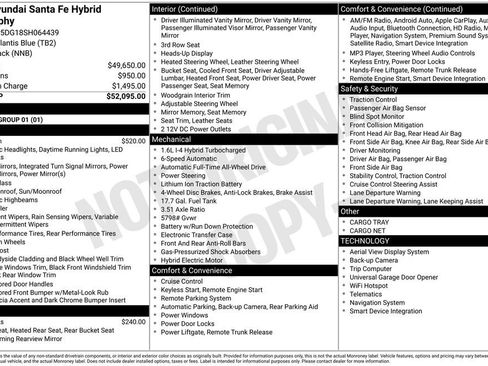 Certified 2025 Hyundai Santa Fe Calligraphy image 26