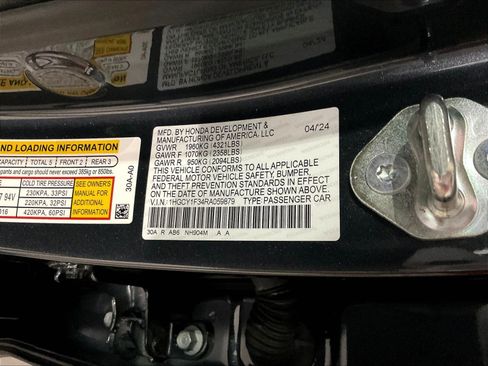 Used 2024 Honda Accord EX image 18