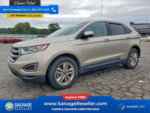 Used 2017 Ford Edge SEL w/ Equipment Group 201A FWD image 1
