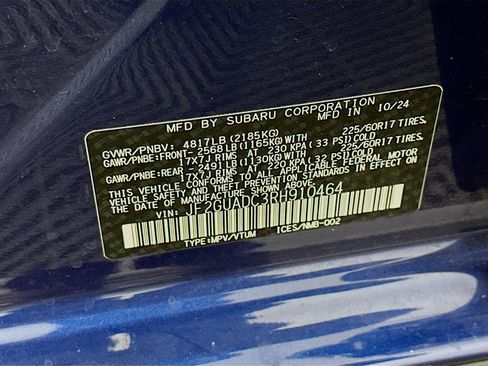 Used 2024 Subaru Crosstrek 2.0i Premium image 12