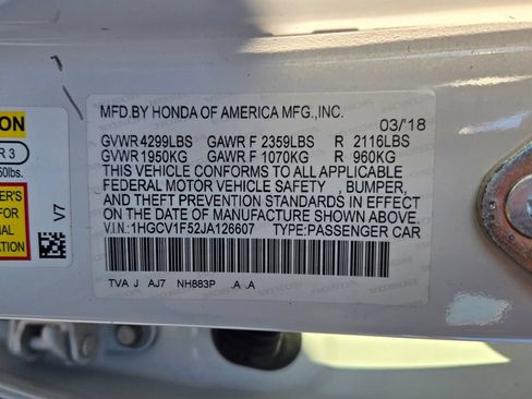 Used 2018 Honda Accord EX-L image 30