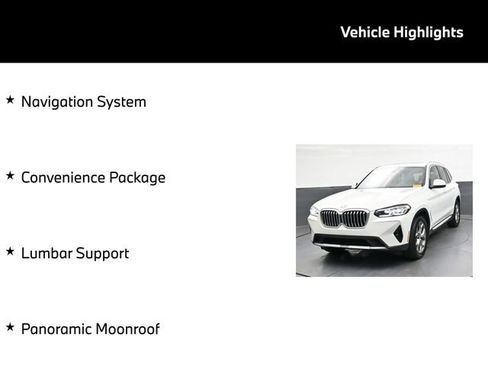 Used 2022 BMW X3 xDrive30i w/ Convenience Package image 5