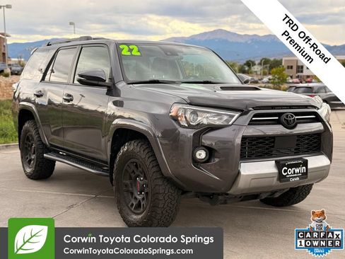 Used 2022 Toyota 4Runner TRD Off-Road Premium w/ Moonroof Package AWD/4WD image 1
