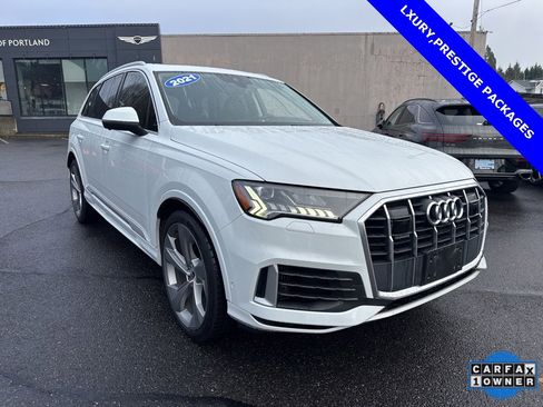 Used 2021 Audi Q7 3.0T Prestige w/ Prestige Package image 1