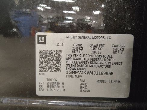 Used 2018 Chevrolet Traverse Premier AWD/4WD image 33