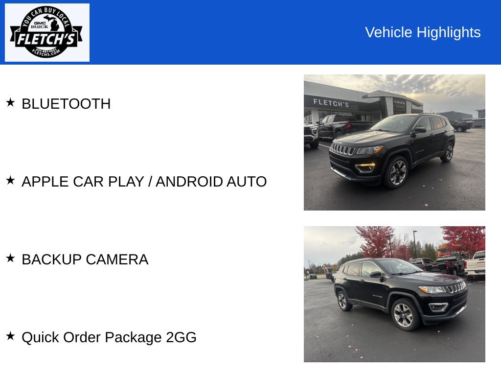 Used 2020 Jeep Compass Limited AWD/4WD image 2