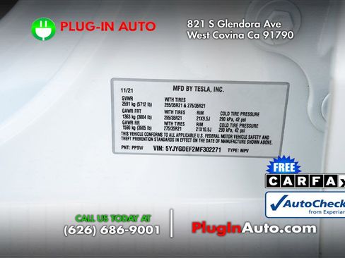 Used 2021 Tesla Model Y Performance image 11