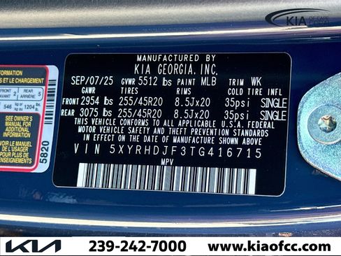 New 2026 Kia Sorento EX AWD/4WD image 26