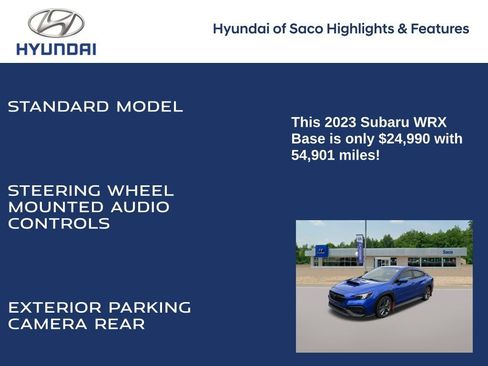 Used 2023 Subaru WRX image 4