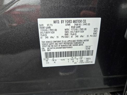 Used 2015 Ford Edge Titanium w/ Equipment Group 301A FWD image 35