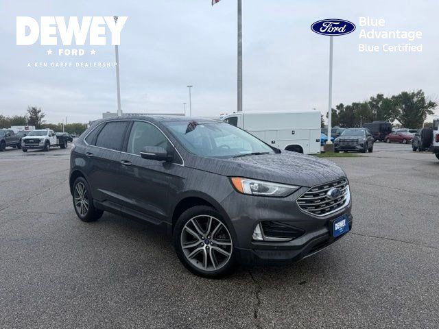 Used 2020 Ford Edge Titanium w/ Class II Trailer Tow Package AWD/4WD image 1