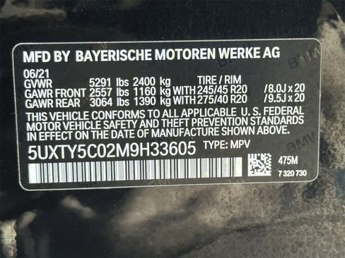 Used 2021 BMW X3 xDrive30i w/ M Sport Package image 22