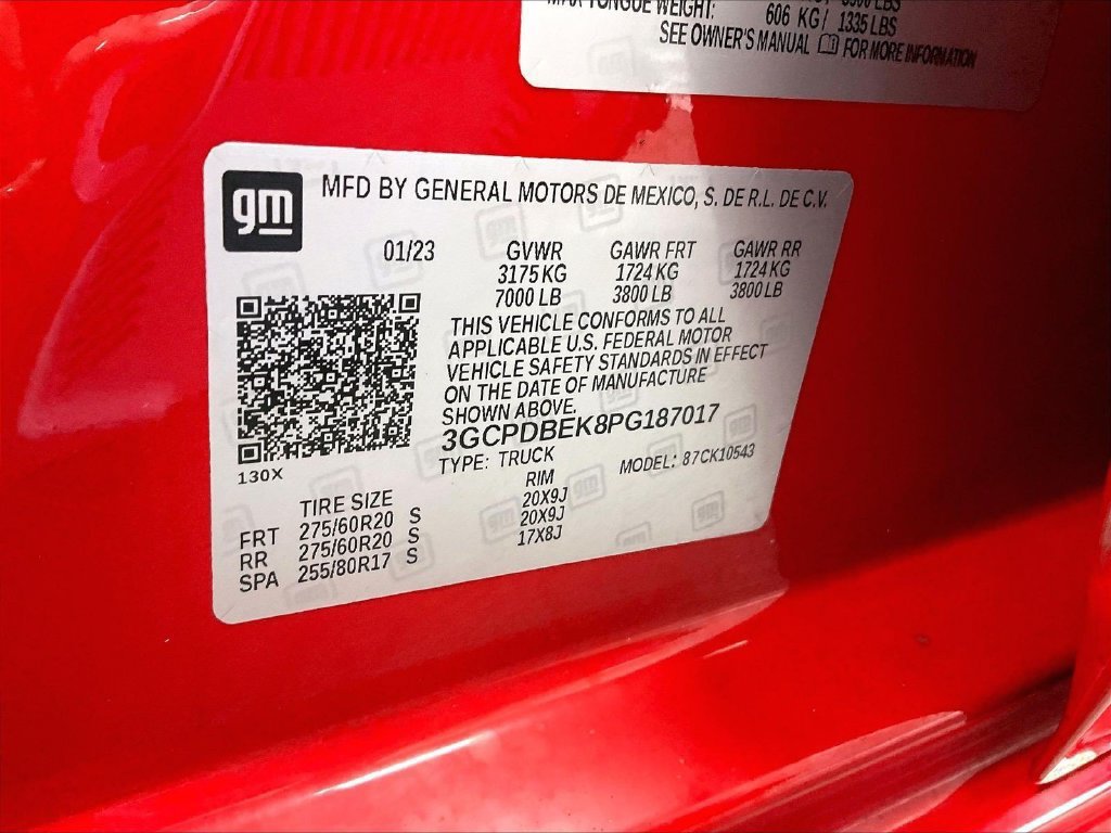 Used 2023 Chevrolet Silverado 1500 Custom AWD/4WD image 36