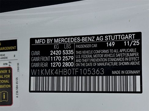 New 2026 Mercedes-Benz CLE 300 4MATIC Cabriolet image 33