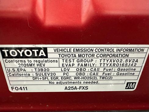Used 2026 Toyota Camry XSE FWD image 72