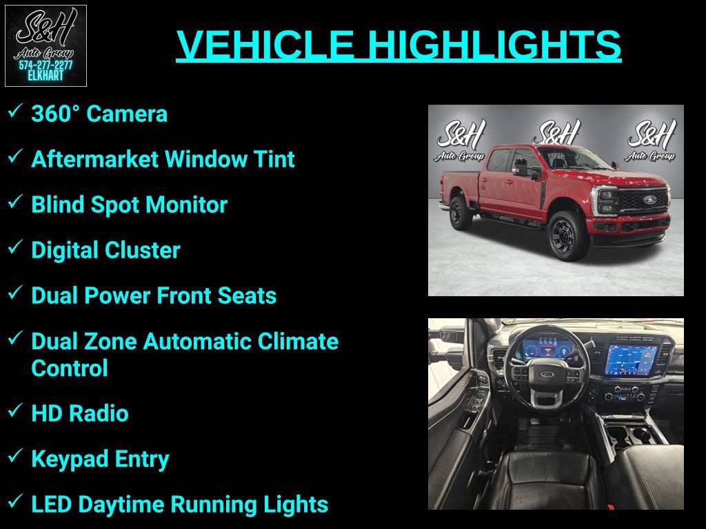 Used 2024 Ford F250 Lariat w/ Sport Appearance Package AWD/4WD image 3