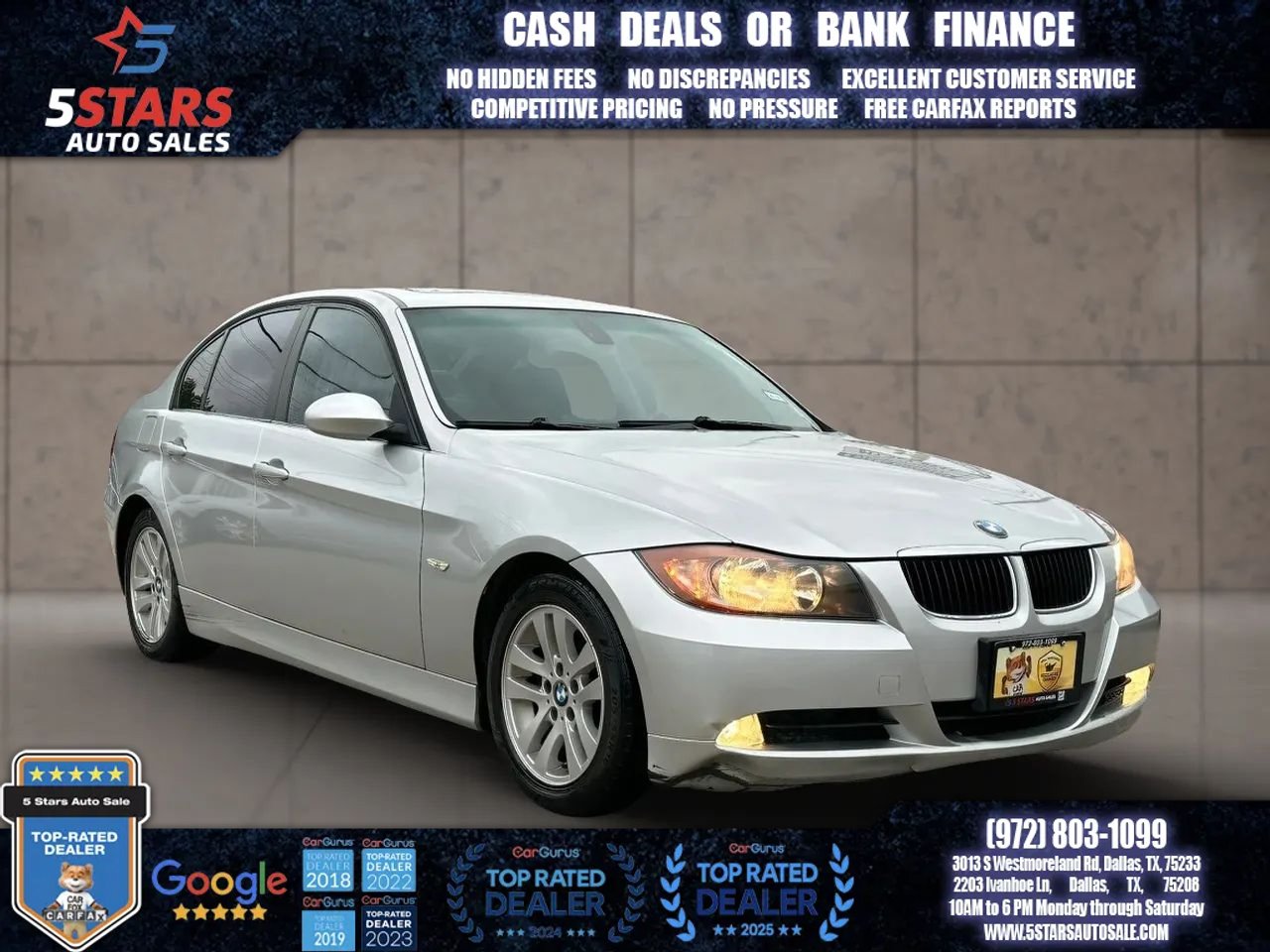 Used 2007 BMW 328i Sedan RWD image 1