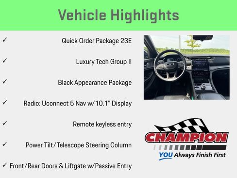 Used 2024 Jeep Grand Cherokee Limited w/ Luxury Tech Group II AWD/4WD image 6
