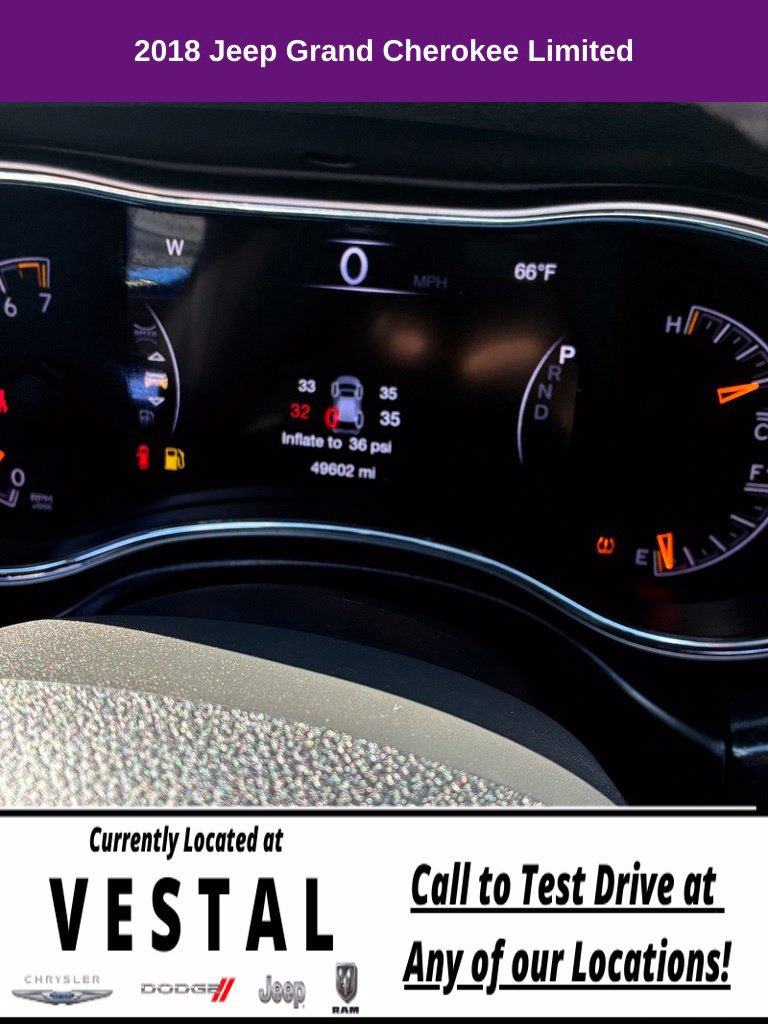 Used 2018 Jeep Grand Cherokee Limited AWD/4WD image 12